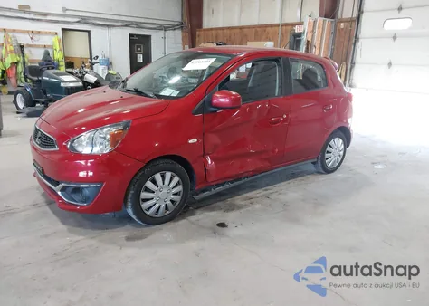 2018 Mitsubishi Mirage Es z USA, uszkodzony, nr VIN ML32A3HJ4JH008242